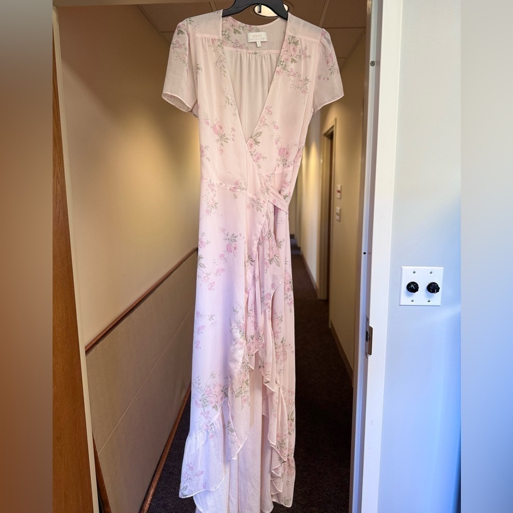 Wayf Natasha Wrap Floral Maxi Dress - Picture 10 of 17